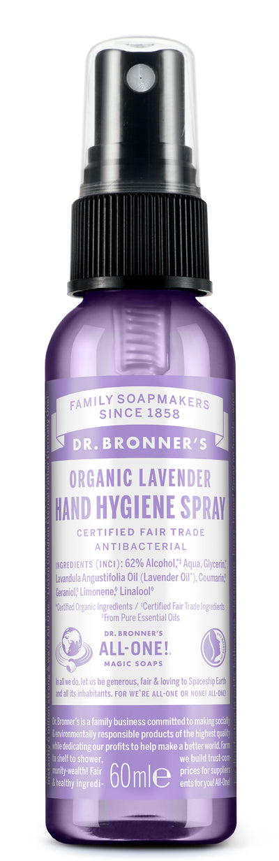 Lavender - Organic Hand Hygiene Spray - lavender-organic-hand-sanitizer