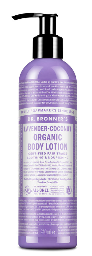 Lavender Coconut - Organic Lotion