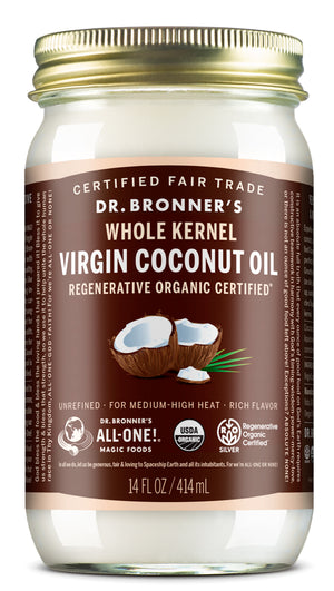 Whole Kernel Coconut Oil - REGENERATIVE ORGANIC COCONUT OIL