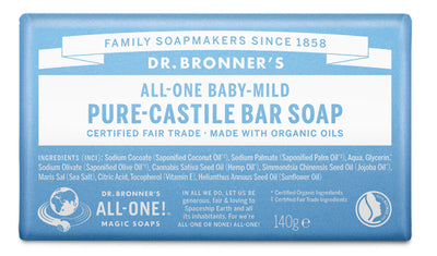 Baby-Mild - Pure-Castile Bar Soap - baby-unscented-pure-castile-bar-soap