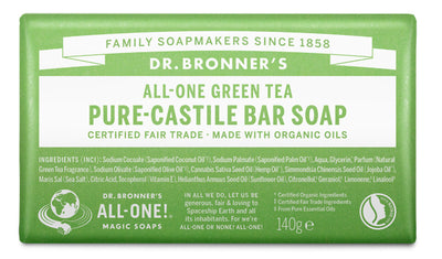 Green Tea - Pure-Castile Bar Soap - green-tea-pure-castile-bar-soap