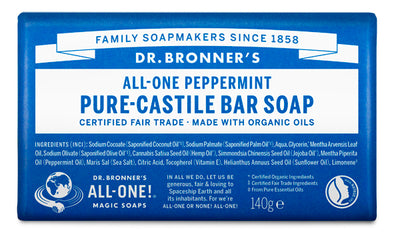 Peppermint - Pure-Castile Bar Soap - peppermint-pure-castile-bar-soap
