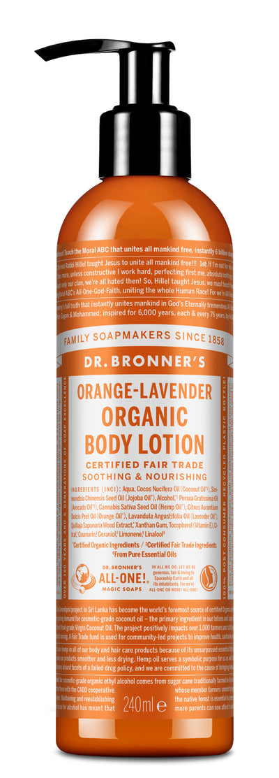 Orange Lavender - Organic Lotion - orange-lavender-organic-lotion