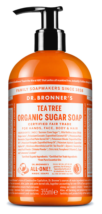 Tea Tree - Organic Sugar Soap - tea-tree-organic-sugar-soap