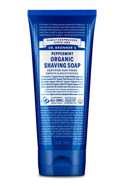 Peppermint - Organic Shaving Soap - peppermint-organic-shaving-soap