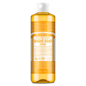 Citrus Orange - Pure-Castile Liquid Soap