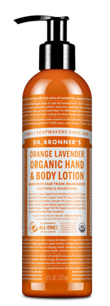 Orange Lavender - Organic Lotion