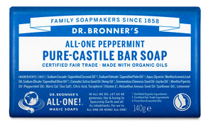 Peppermint - Pure-Castile Bar Soap