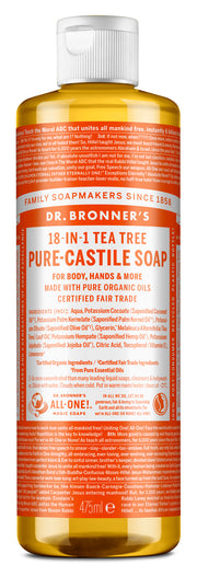 Tea Tree - Pure-Castile Liquid Soap