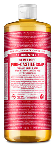 Rose - Pure-Castile Liquid Soap