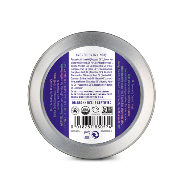 Arnica-Menthol - Organic Magic Balm – Dr. Bronner's Ireland