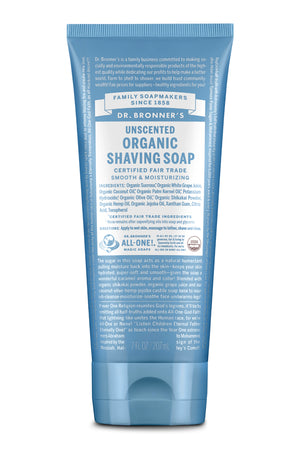 Unscented - Organic Shaving Soap