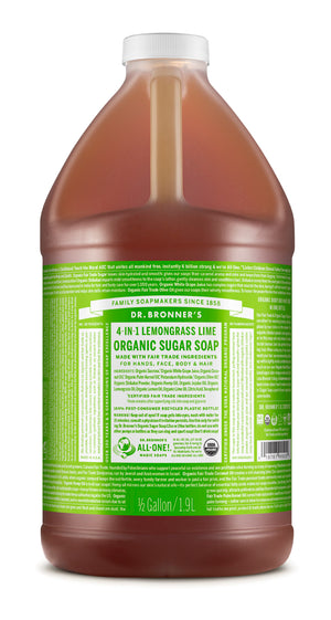 Lemongrass Lime - Organic Sugar Soap